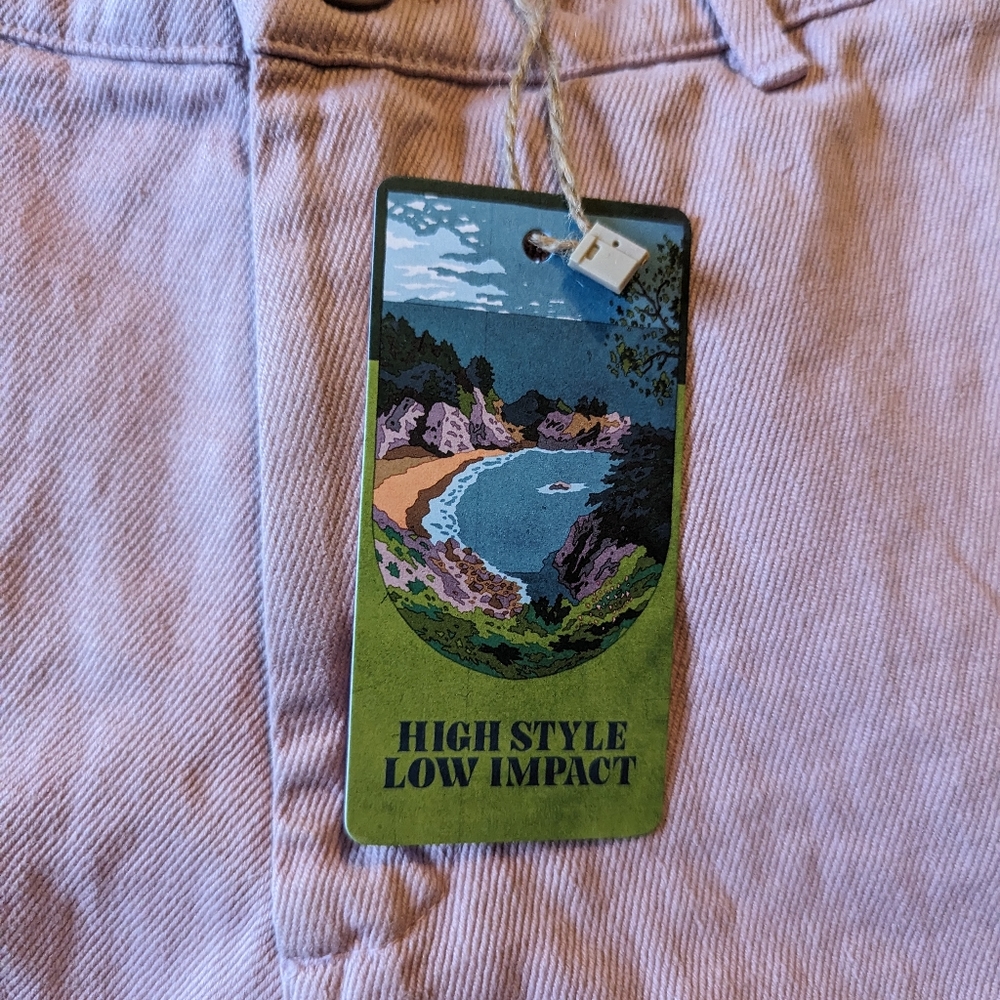 NWT Jungmaven Gaviota Shorts Hemp Blend Rose Quartz Men's Size Small Made in USA - Picture 3 of 4